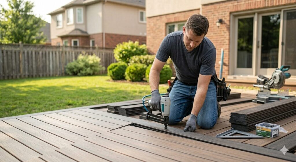 Handyman deck repair in DFW metroplex